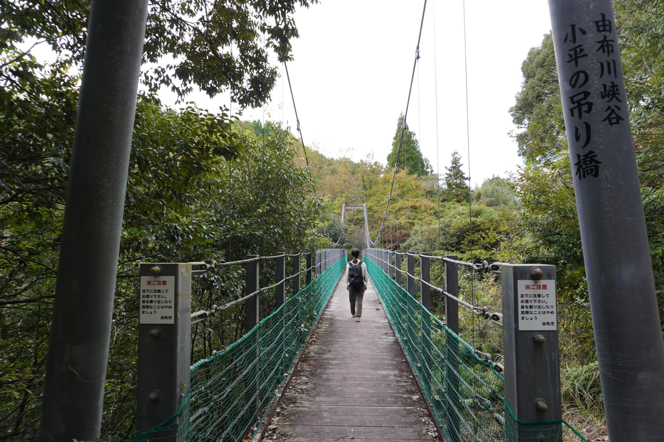 小平の吊橋