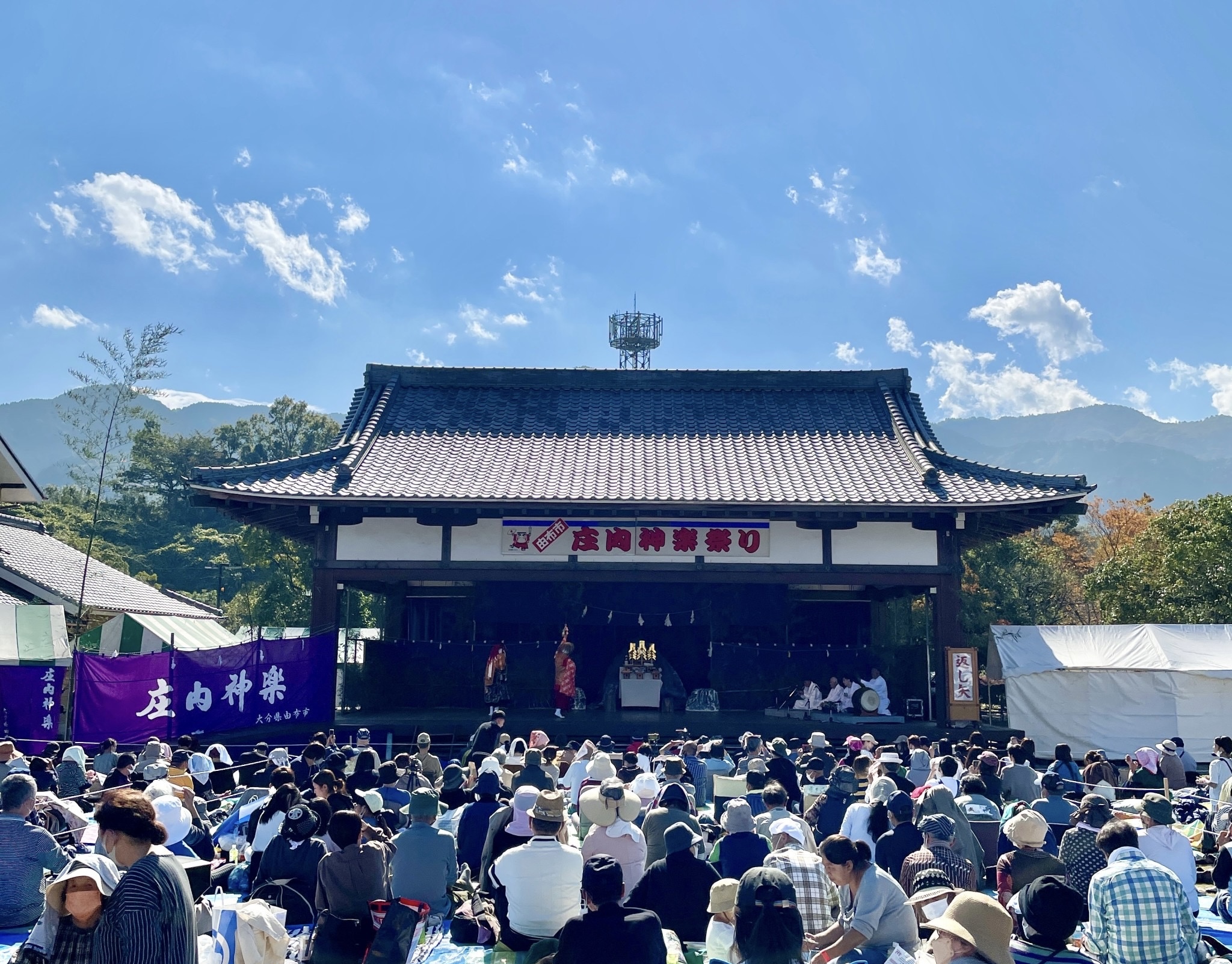 庄内神楽祭り・由布市庄内町ふるさと祭り