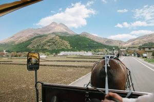 由布院　辻馬車