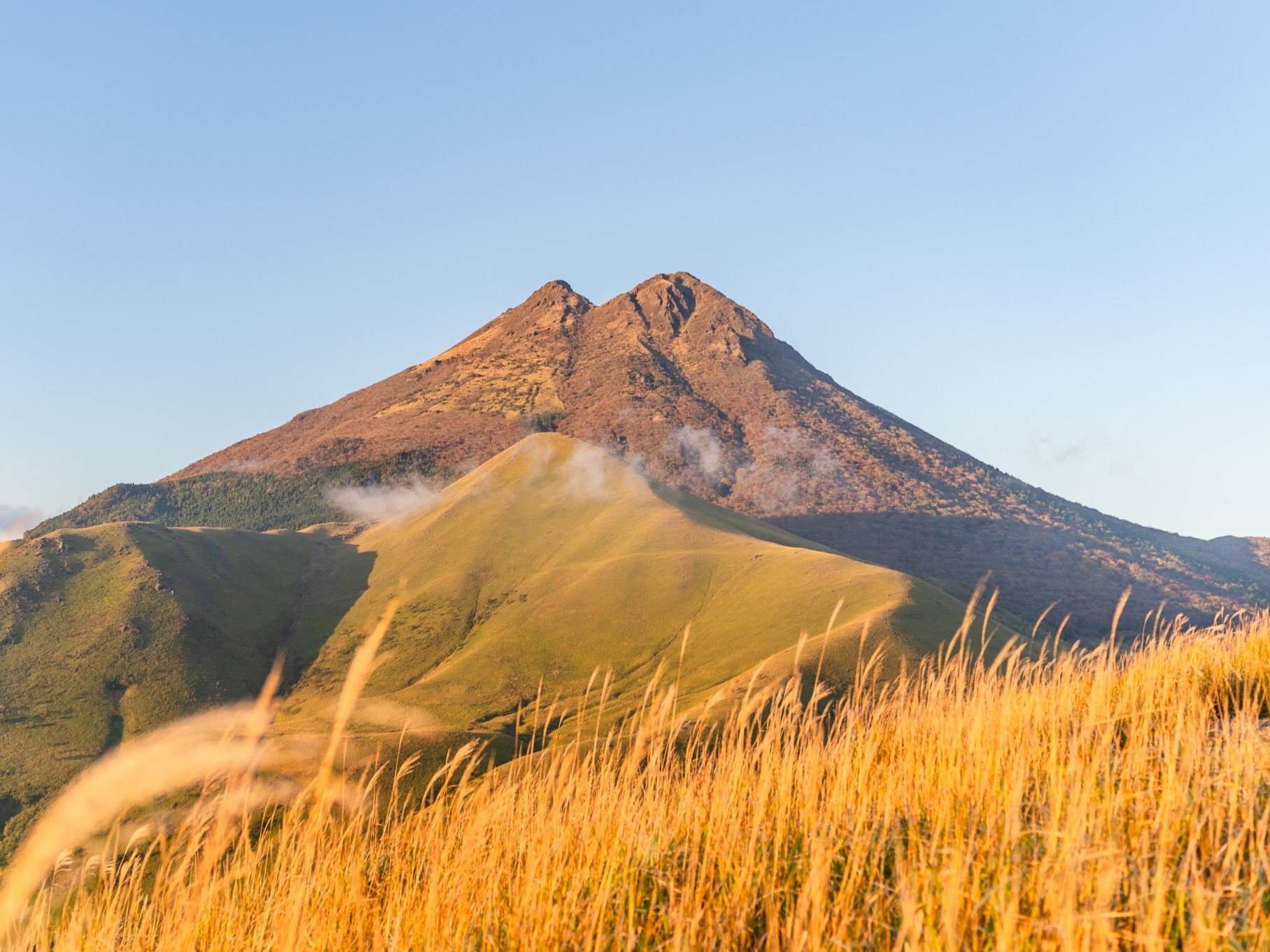 由布岳の見えるまち。由布市