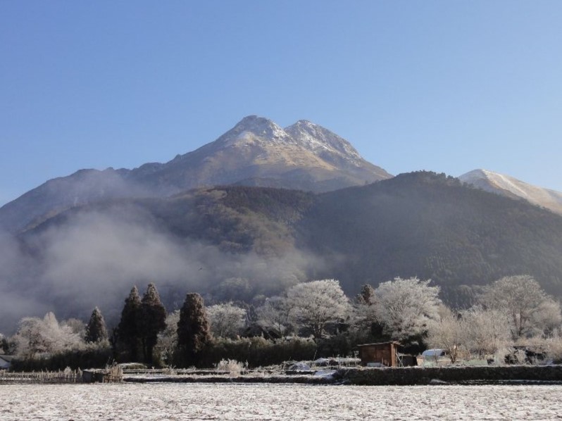 由布岳の見えるまち。由布市